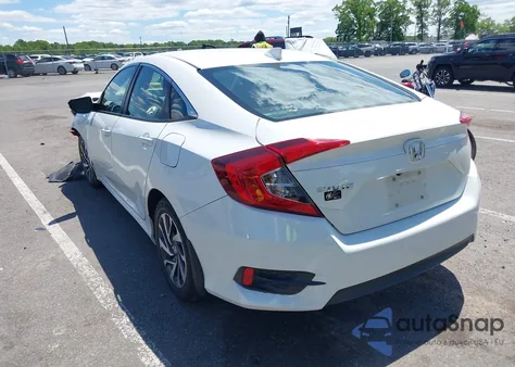 2017 Honda Civic Ex from USA, damaged, VIN 19XFC2F71HE061331